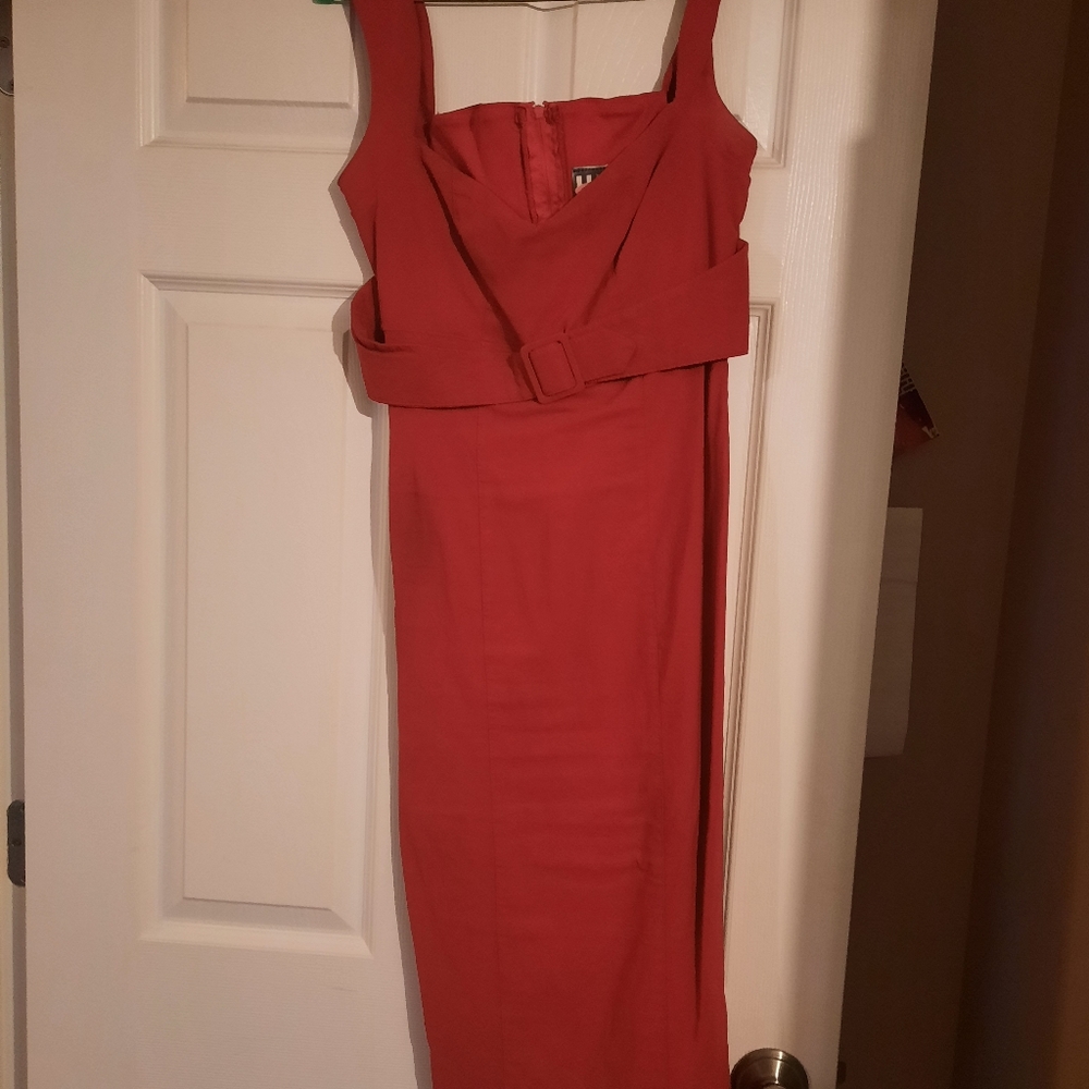 Pinup Couture Red Jessica Dress